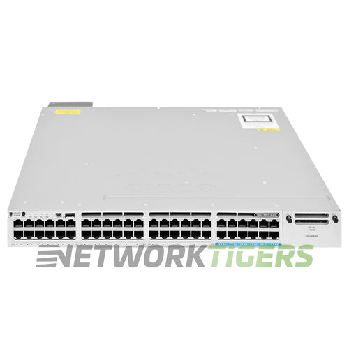 Cisco WS-C3850-12X48U-L 48x (12x MultiGB) UPoE RJ-45 1x Mod Slot Switch