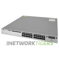 Cisco WS-C3850-24P-S 24x 1GB PoE+ RJ45 1x Expansion Module Slot Switch