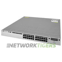 Cisco WS-C3850-24P-S 24x 1GB PoE+ RJ45 1x Expansion Module Slot Switch