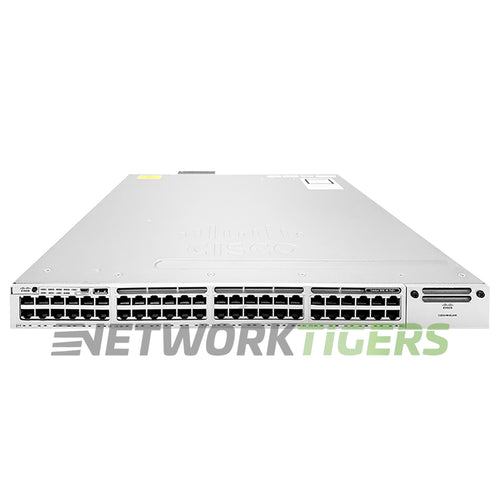 Cisco WS-C3850-48F-E 48x 1GB PoE+ RJ-45 1x Module Slot Switch