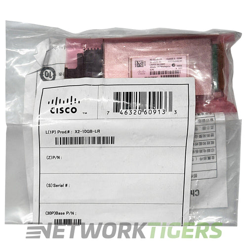 NEW Cisco X2-10GB-LR 10GB BASE-LR 1310nm Long Reach SMF X2 Transceiver