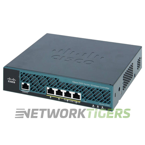 NEW Cisco AIR-CT2504-25-K9 2500 Series Wireless Lan Controller for 25x Nodes