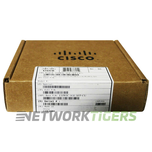 NEW Cisco EHWIC-1GE-SFP-CU 1x 1GB Combo Router WAN Interface Card