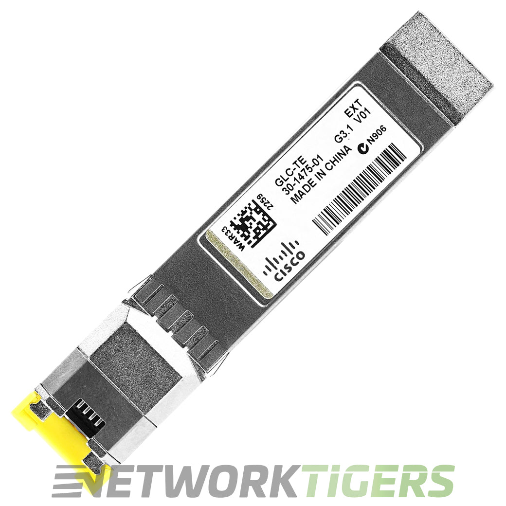GLC-TE | Cisco SFP | BASE-T 1 Gigabit - NetworkTigers