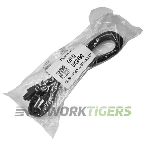 NEW Dell K2490 3-Prong Mickey-Mouse 6-ft Laptop Power Cord