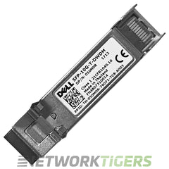 Dell SFP-10G-T-DWDM 10GB BASE-DWDM Extended-Reach 80km SMF LC SFP+ Transceiver
