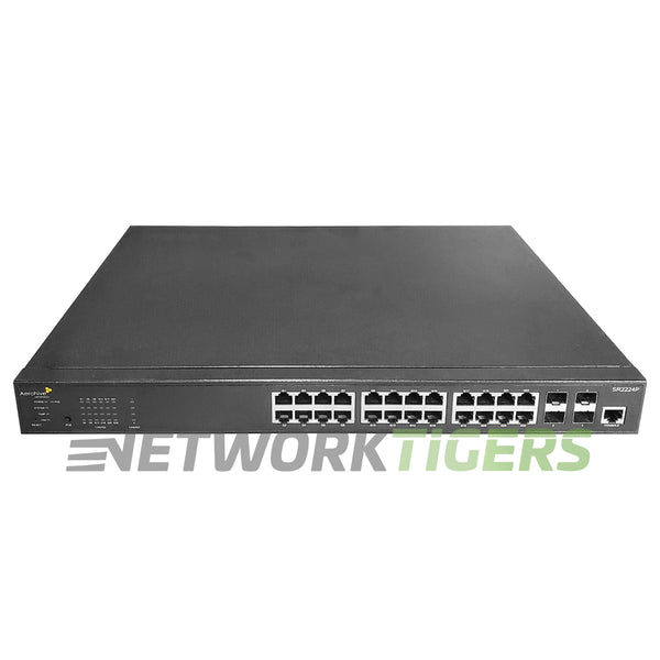 Extreme SR2224P SR2200 Series 24x 1GB PoE+ RJ45 4x 1GB SFP Switch