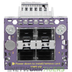 Extreme VIM5-4X VSP 4900 Series 4x 10GB SFP+ Switch Module
