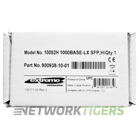NEW Extreme 10052H 1GB BASE-LX 1310nm SMF LC SFP Transceiver