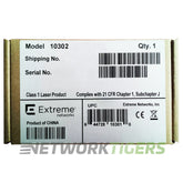 NEW Extreme 10302 10GB BASE-LR 1310nm Long Reach SMF SFP+ Transceiver product image 1