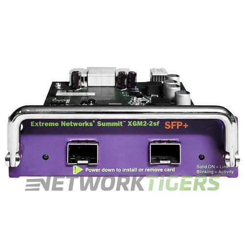 Extreme 16114 XGM2-2sf X450a Series 2x 10GB SFP+ Switch Module