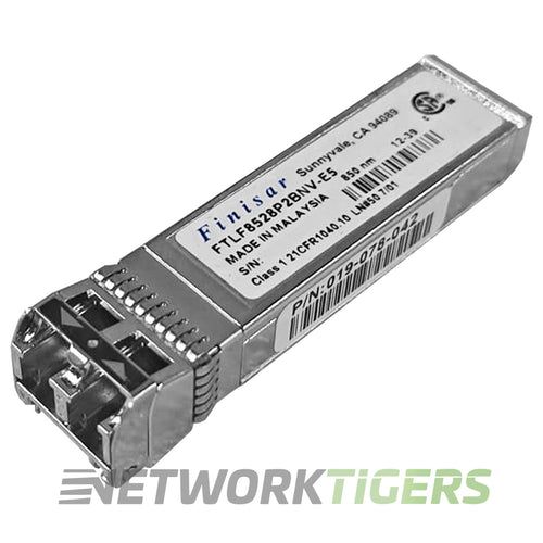 Finisar FTLF8528P2BNV-E5 8.5GB MMF 850nm 150m Duplex LC SFP Transceiver