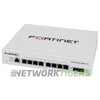 Fortinet FS-108F-PoE 100 Series 8x 1 Gigabit PoE RJ45 2x SFP Switch