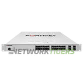 Fortinet FS-124E-FPOE 24x 1GB PoE+ RJ45 4x SFP Registrable / Unclaimed Switch product image 1