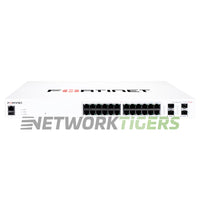 Fortinet FS-124F-FPOE 100 Series 24x 1GB PoE RJ45 4x 10 SFP+ Switch