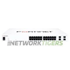 Fortinet FS-124F-FPOE 100 Series 24x 1GB PoE RJ45 4x 10 SFP+ Switch