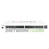 Fortinet FS-148F-FPOE 48x 1GB PoE+ RJ45 4x SFP+ Registrable / Unclaimed Switch product image 1