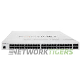 Fortinet FS-448D 400 Campus 48x 1GB RJ45 4x SFP+ Registrable / Unclaimed Switch product image 1