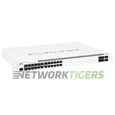 Fortinet FS-524D-FPOE 24x PoE+ RJ45 4x SFP+ 2x QSFP+ Registrable Switch product image 1