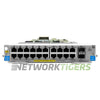 NEW HPE J9536A 5400zl Series 20x 1GB PoE+ RJ45 2x 10GB SFP+ Switch Module