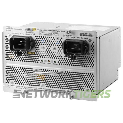 HPE Aruba J9830A 5400R zl2 Series 2750W PoE+ Switch Power Supply