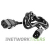 NEW HPE 142257-003 C13 - C14 WW 250V 10Amp 3.0m Jumper Power Cord