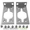 For HPE 5092-0769 JL386A JL385A Switch Mounting Hardware Rack Mount Bracket Kit