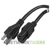 HPE 8121-0914 Notched 16AWG C15 3 Prong Power Cord