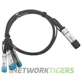 HPE JH700A 1m 40GB QSFP+ to 4x 10GB SFP+ Direct Attach Copper Breakout Cable product image 1
