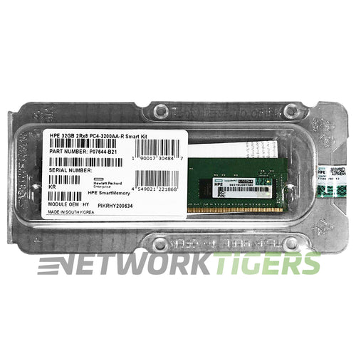 NEW HPE P07644-B21 DDR4-3200 CAS-22-22-22 Smart 32GB Dual Rank x8 Server Memory