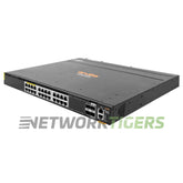 HPE Aruba R8S89A 24x 10GB Class 6 PoE RJ45 2x 50GB SFP56 2x 25GB SFP28 Switch product image 1