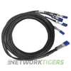 NEW Juniper JNP-100G-4X25G-3M 3m 100GB QSFP28 to 4x 25GB SFP+ Breakout Cable