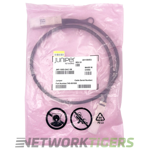 NEW Juniper JNP-100G-DAC-1M 1m 100GB QSFP28 Direct Attach Copper Cable