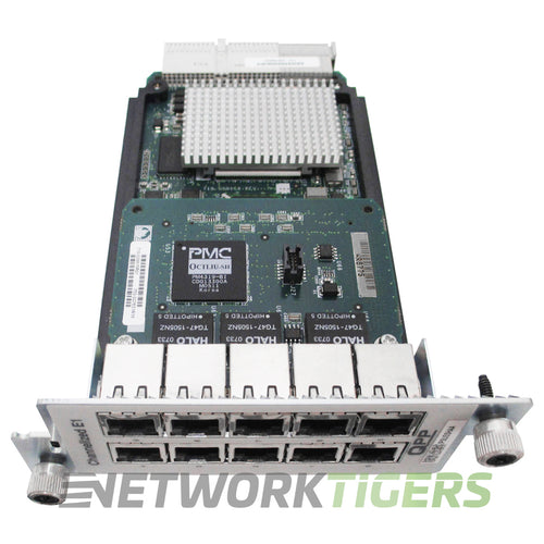 Juniper PE-10CHT1-RJ48-QPP M Series 10-Port Channelized T1 to DS0 IQ Router PIC