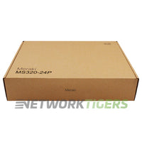 NEW Cisco Meraki MS320-24P-HW 24x 1GB PoE+ RJ45 4x 10GB SFP+ Unclaimed Switch