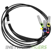 nVidia MCP7Y50-N002 2m 1x 800GB OSFP to 4x 200GB OSFP Breakout Cable