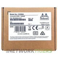 NEW nVidia Mellanox MCX556A-ECAT ConnectX-5 2x 100GB QSFP28 PCIe 3.0 x16 NIC