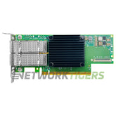 nVidia Mellanox MCX653106A-ECAT 2x 100GB QSFP56 PCIe3.0/4.0 x16 NIC product image 1