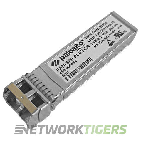 PAN-SFP-PLUS-SR | Palo SFP | 10 Gigabit BASE-SR - NetworkTigers
