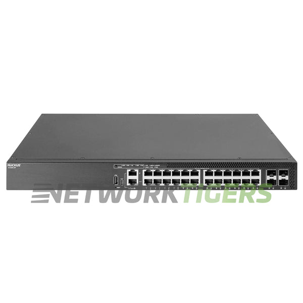 Ruckus ICX8200-24P ICX 8200 Series 24x 1GB PoE+ RJ45 4x 25GB SFP28 Switch
