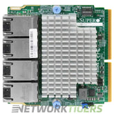 SuperMicro AOC-MTG-i4TM 4x 10GB Copper SIOM Network Adapter product image 1