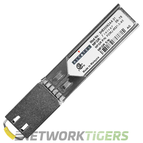 Alcatel 3HE00062AA-01 1GB BASE-TX FCMJ-8521-3-A5 SFP Transceiver