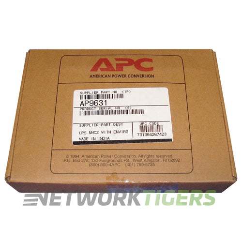 NEW APC AP9631 2 x Environmental Monitoring 1 x RJ45 10/100 UPS Management Card