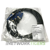 NEW Arista CAB-Q-S-5M 5m 40GB QSFP+ to 4x 10GB SFP+ Breakout Cable product image 1