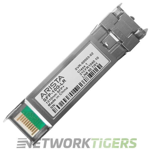 Arista SFP-10G-LR 10GB BASE-LR 1310nm Long Reach SMF LC SFP+ Transceiver