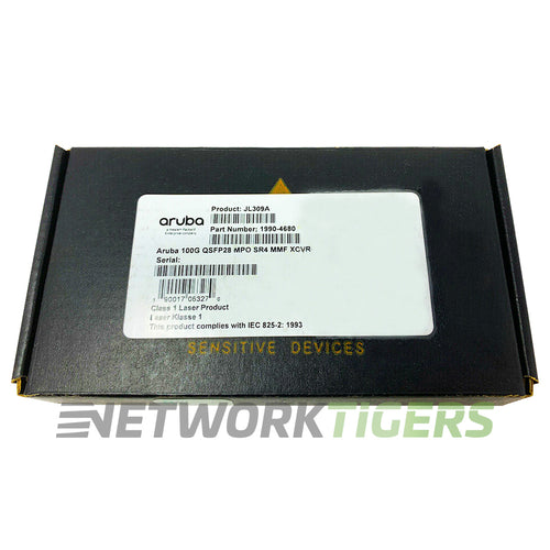 NEW HPE Aruba JL309A 100GB BASE-SR4 MPO MMF Optical QSFP28 Transceiver