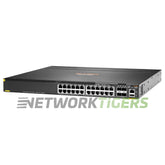 HPE Aruba JL662A CX 6300 Series 24x 1GB PoE+ RJ45 4x 50GB SFP56 Switch product image 1