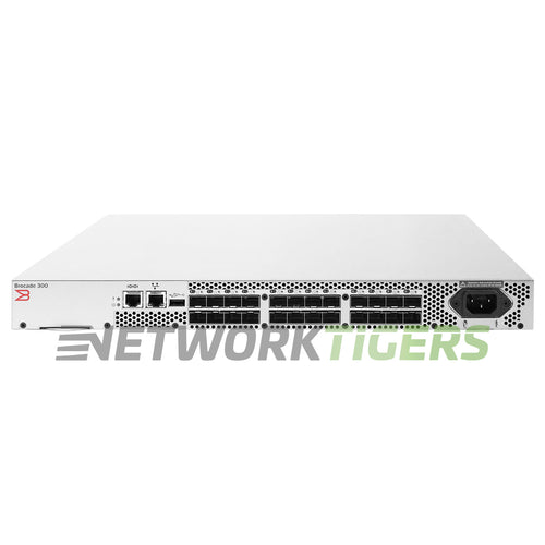 Brocade DL-320-0001 24x 8GB Fibre Channel SFP (8x Active) SAN Switch