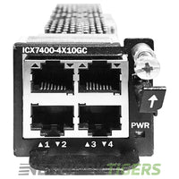 Ruckus Brocade ICX7400-4X10GC ICX 7450 4x 10GB Copper Switch Module