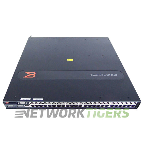 Brocade NI-CER-2048C-AC NetIron CER 2000 48x 1GB RJ45 4x 1GB SFP Router